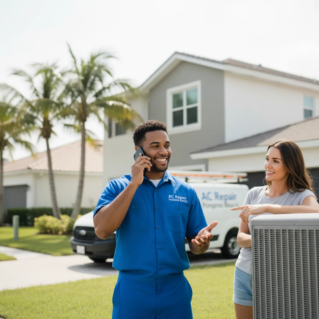 AC Repair Pompano Beach customer support in Longbranch